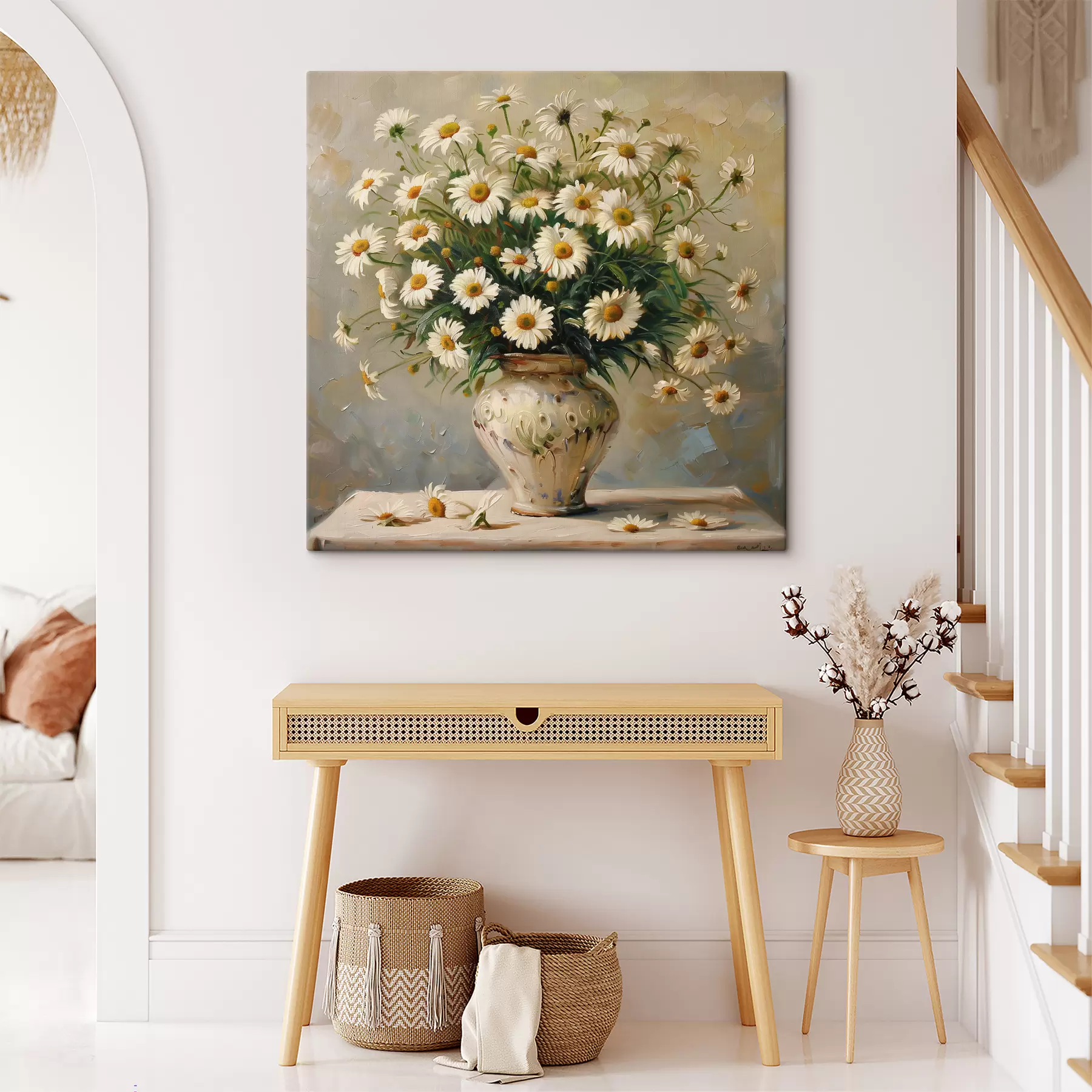 murales de pared ramo de margaritas s38706