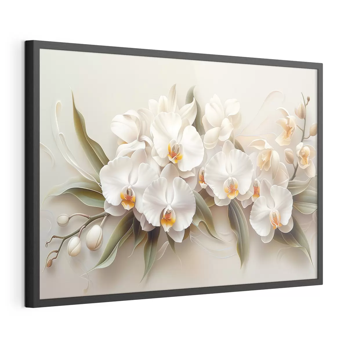 Poster orquídeas claras f38704
