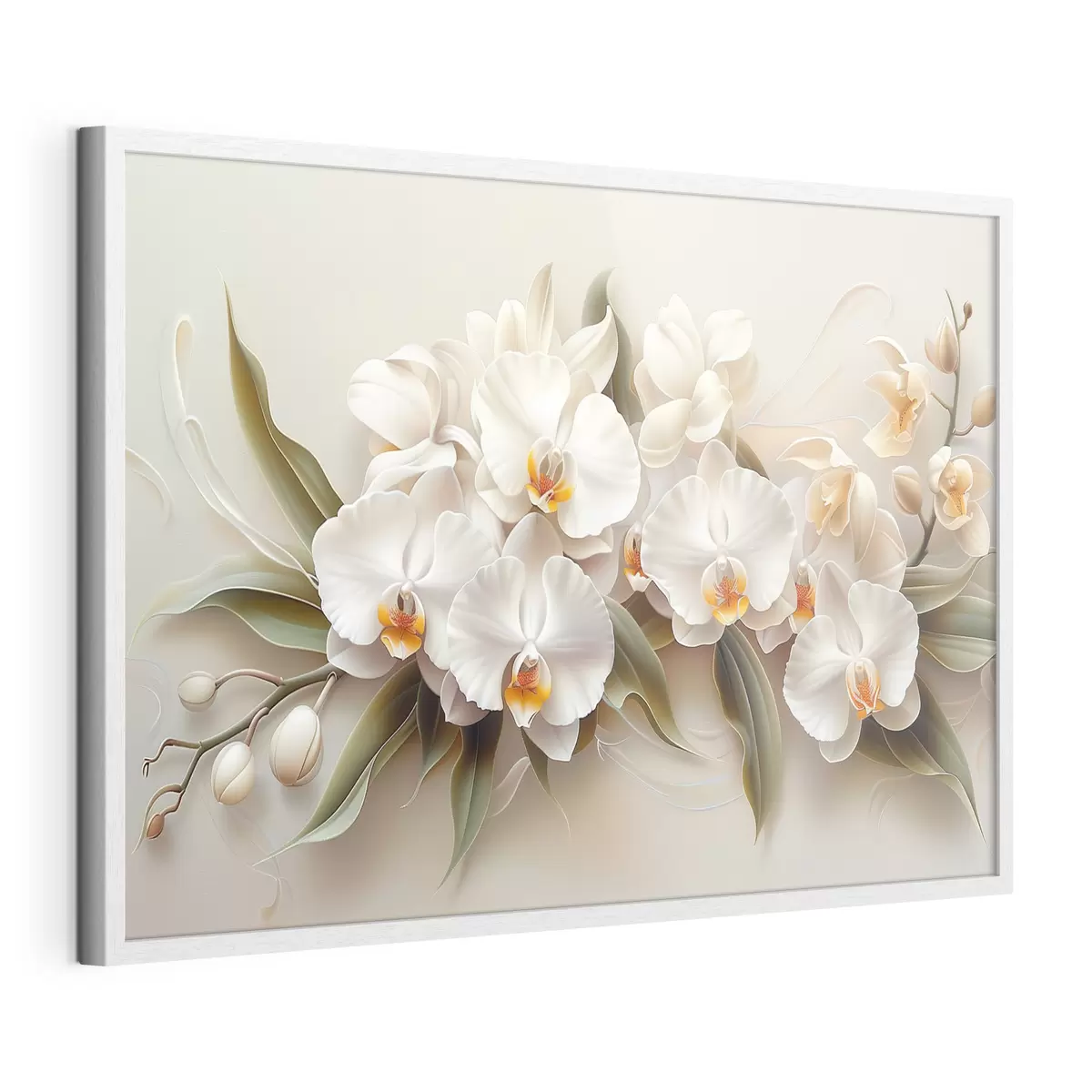 Poster orquídeas claras f38704
