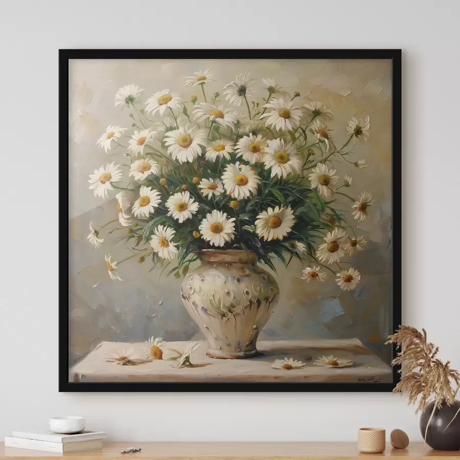 murales de pared ramo de margaritas f38706