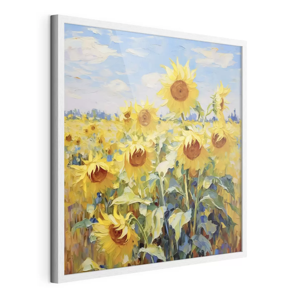 Poster El sol crece en el campo f38953