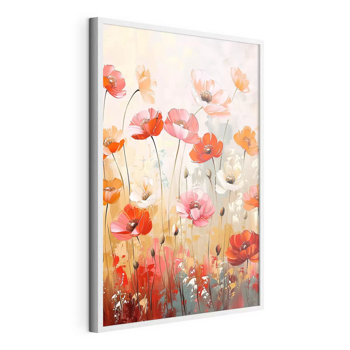 Poster amapolas en el campo f39048