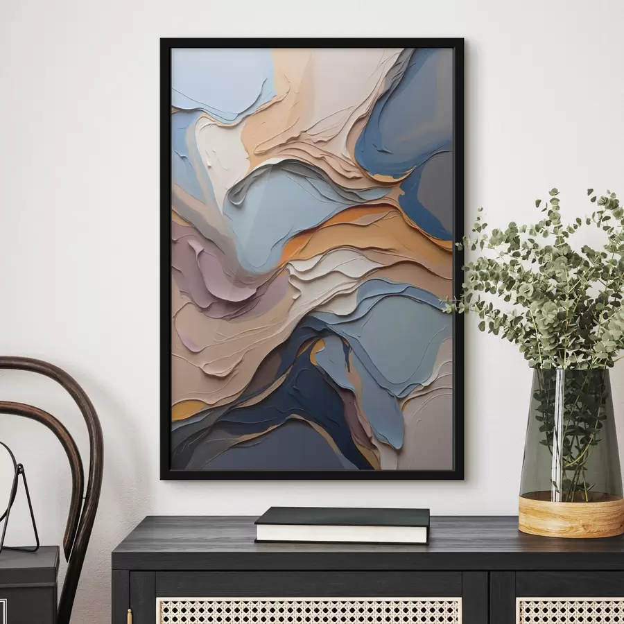 murales de pared Abstracción en óleo f39063