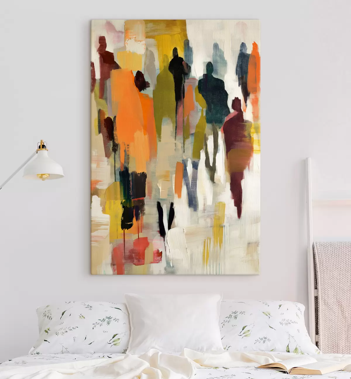 murales de pared gente abstracta s39098