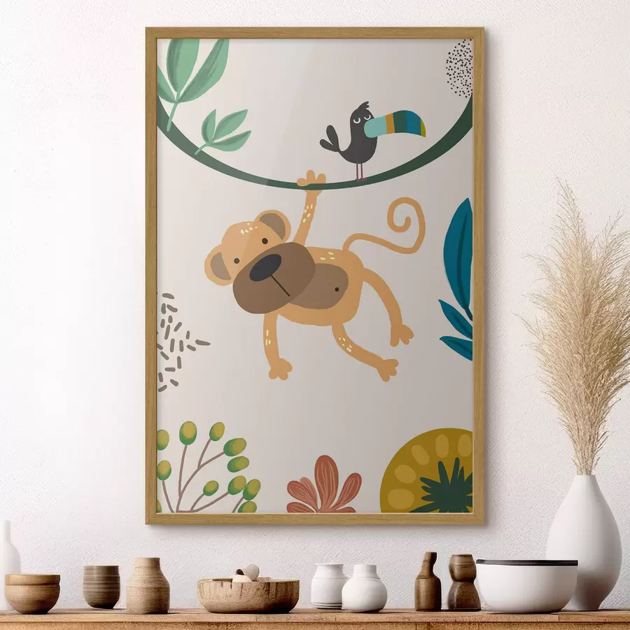 murales de pared Pequeño travieso f39094