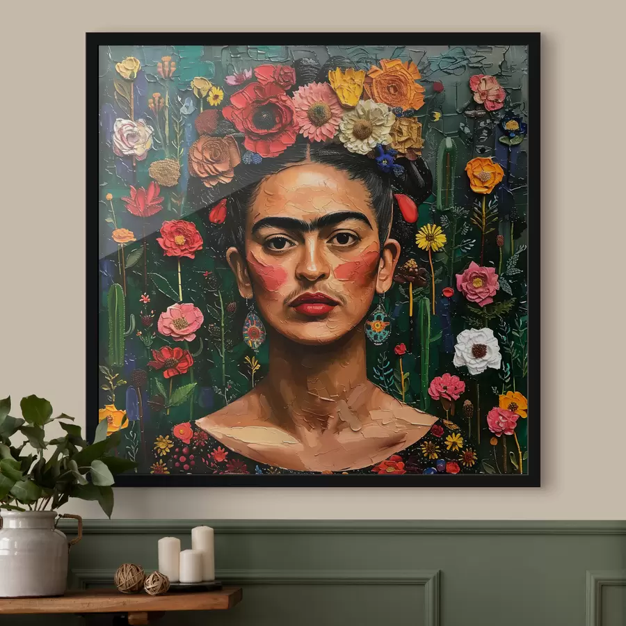 murales de pared Frida f39035
