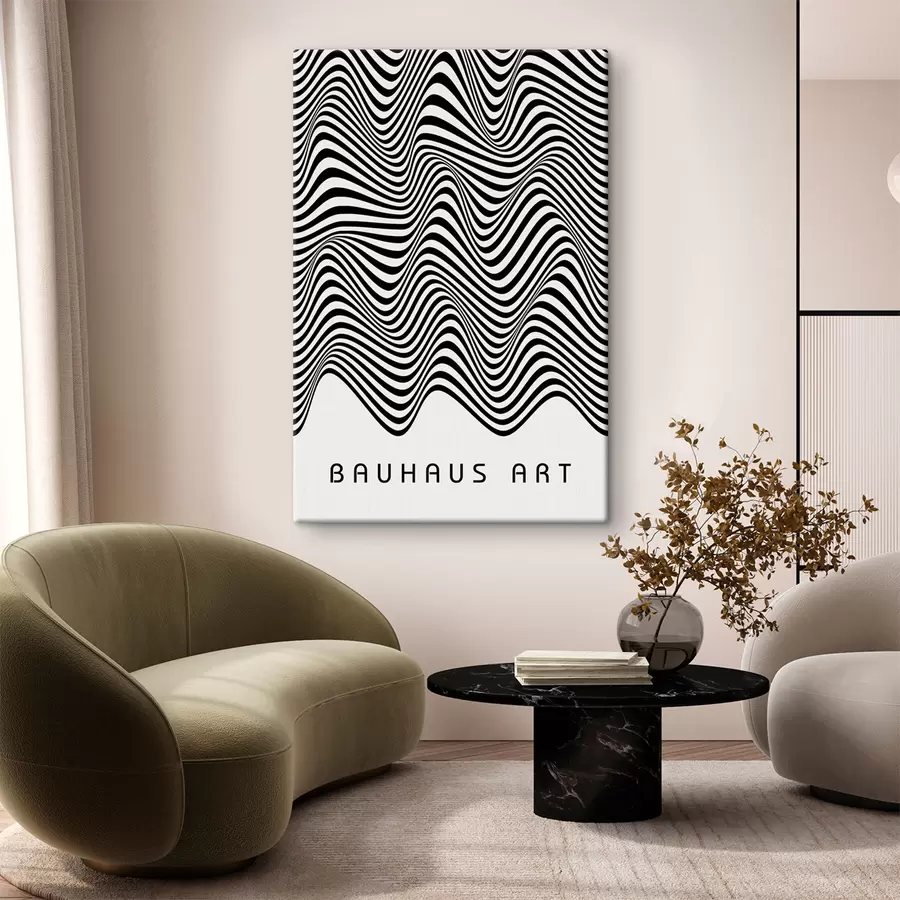 murales de pared Abstracción geométrica de la Bauhaus s39266