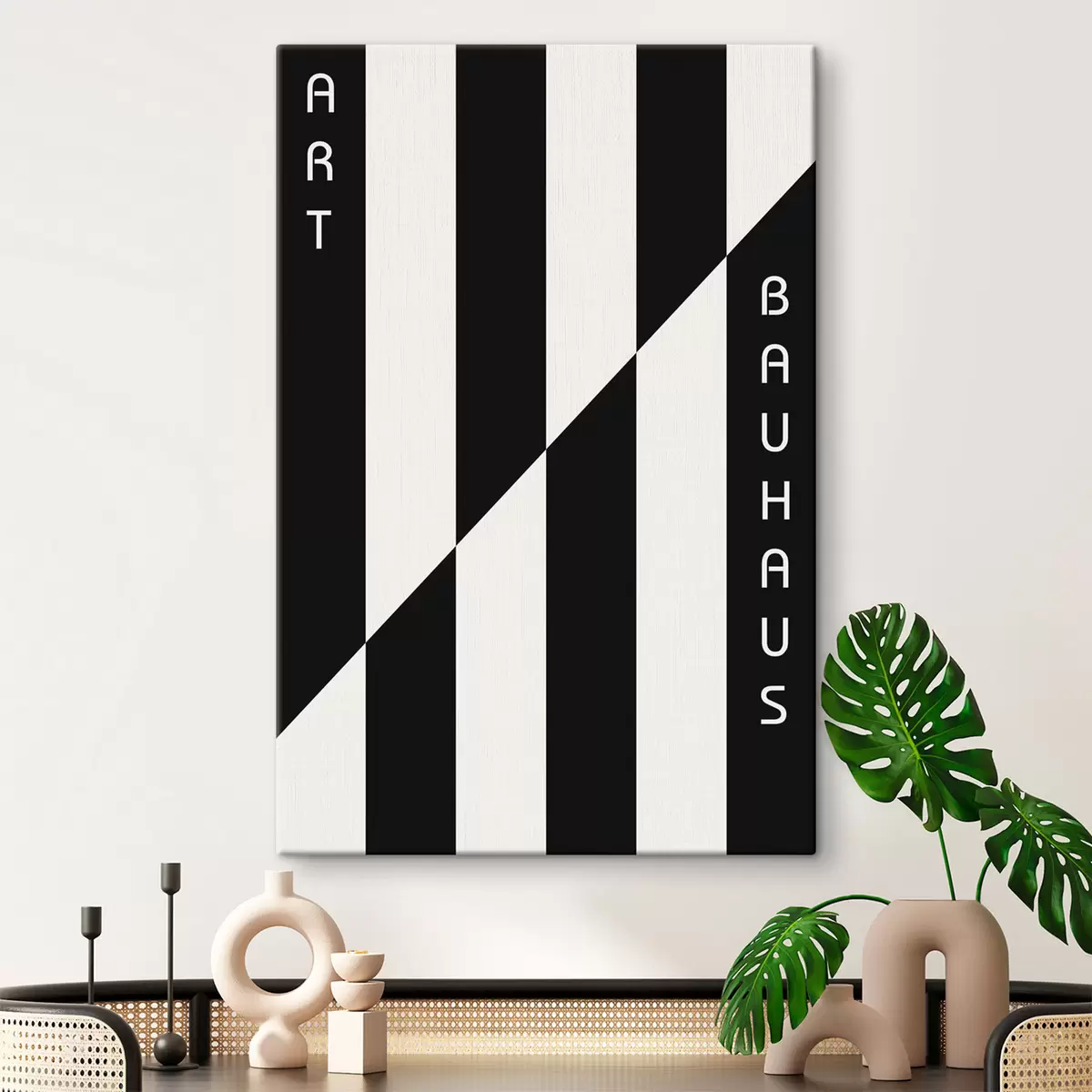 murales de pared Abstracción geométrica de la Bauhaus s39269