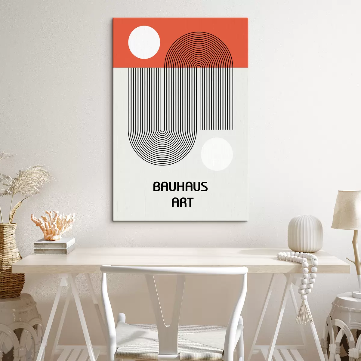 murales de pared Abstracción geométrica de la Bauhaus s39273