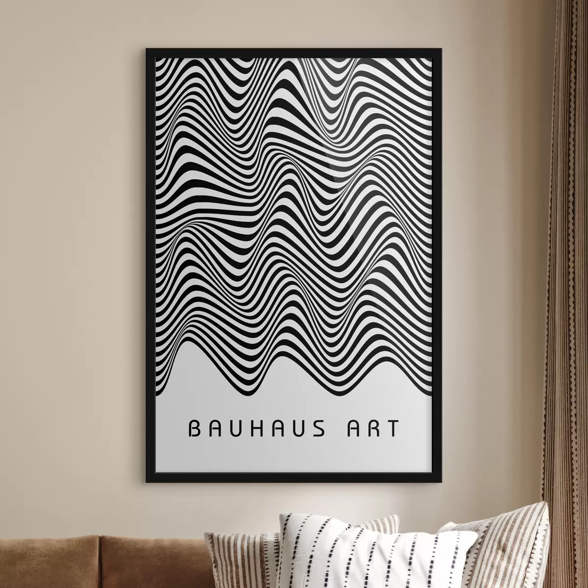 Poster Abstracción geométrica de la Bauhaus f39266