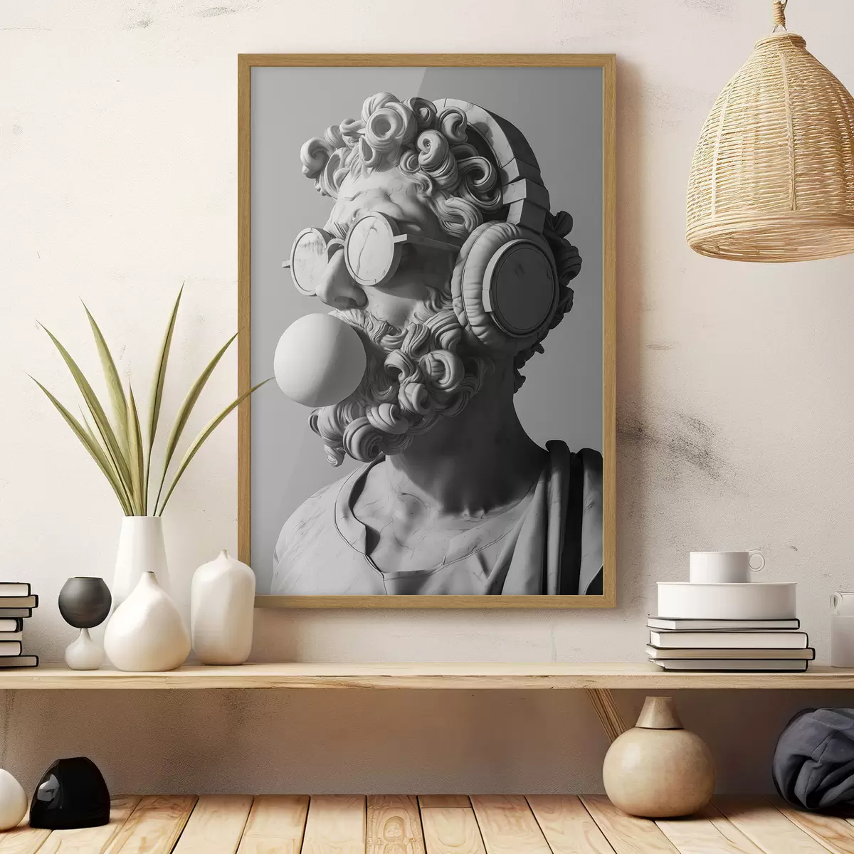 Poster Escultura moderna de Zeus f26130