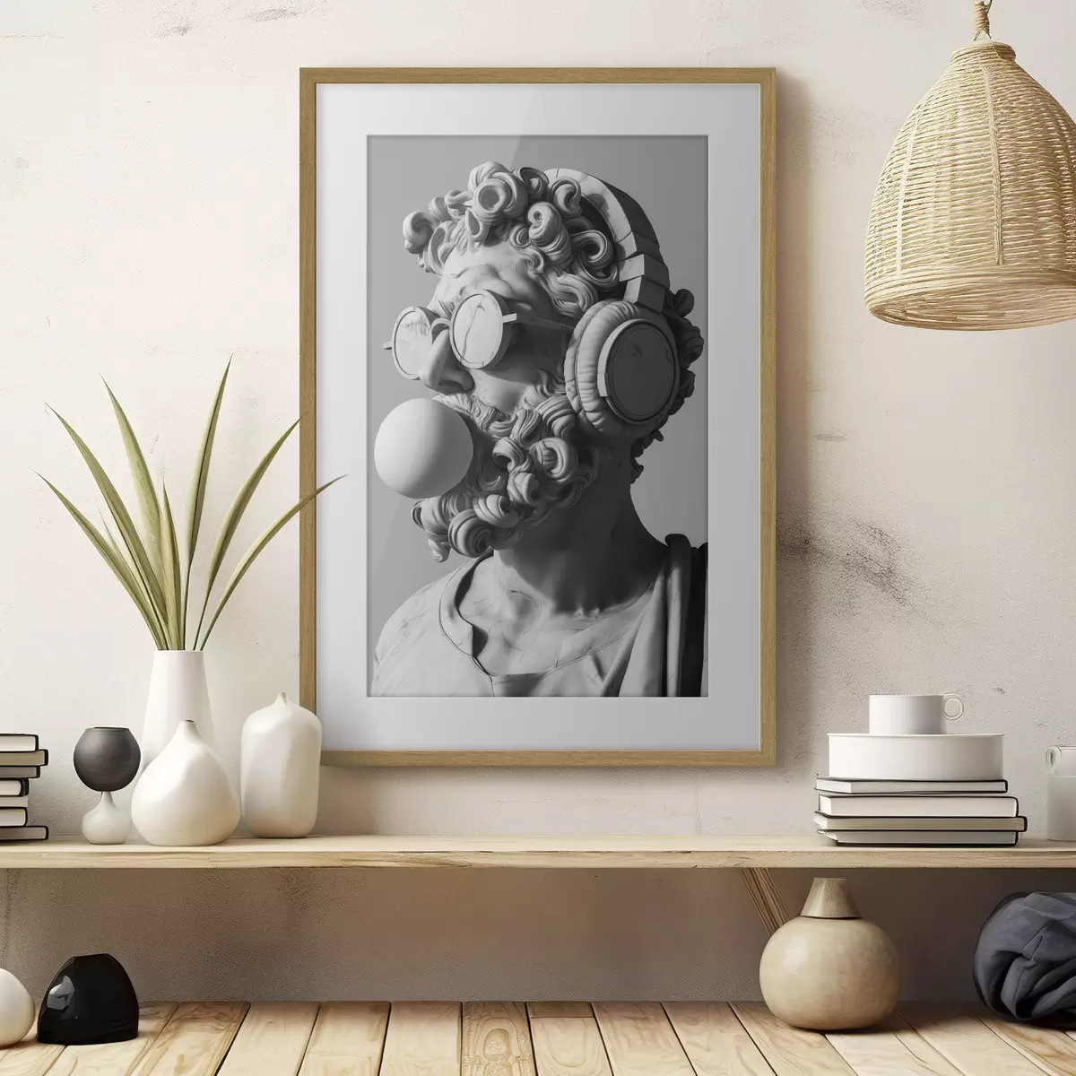 Poster Escultura moderna de Zeus f26130