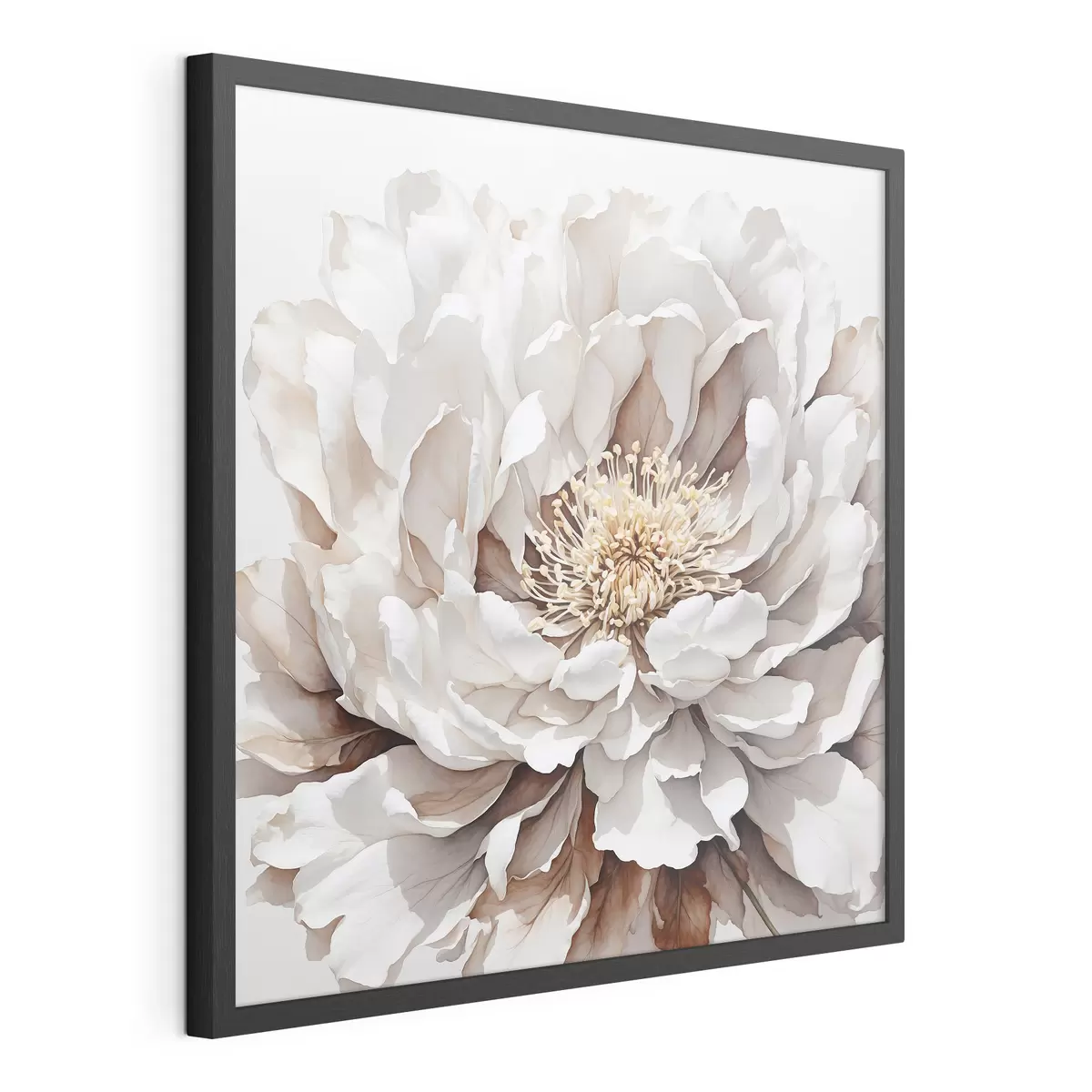 Poster Primer plano de una flor blanca f39178