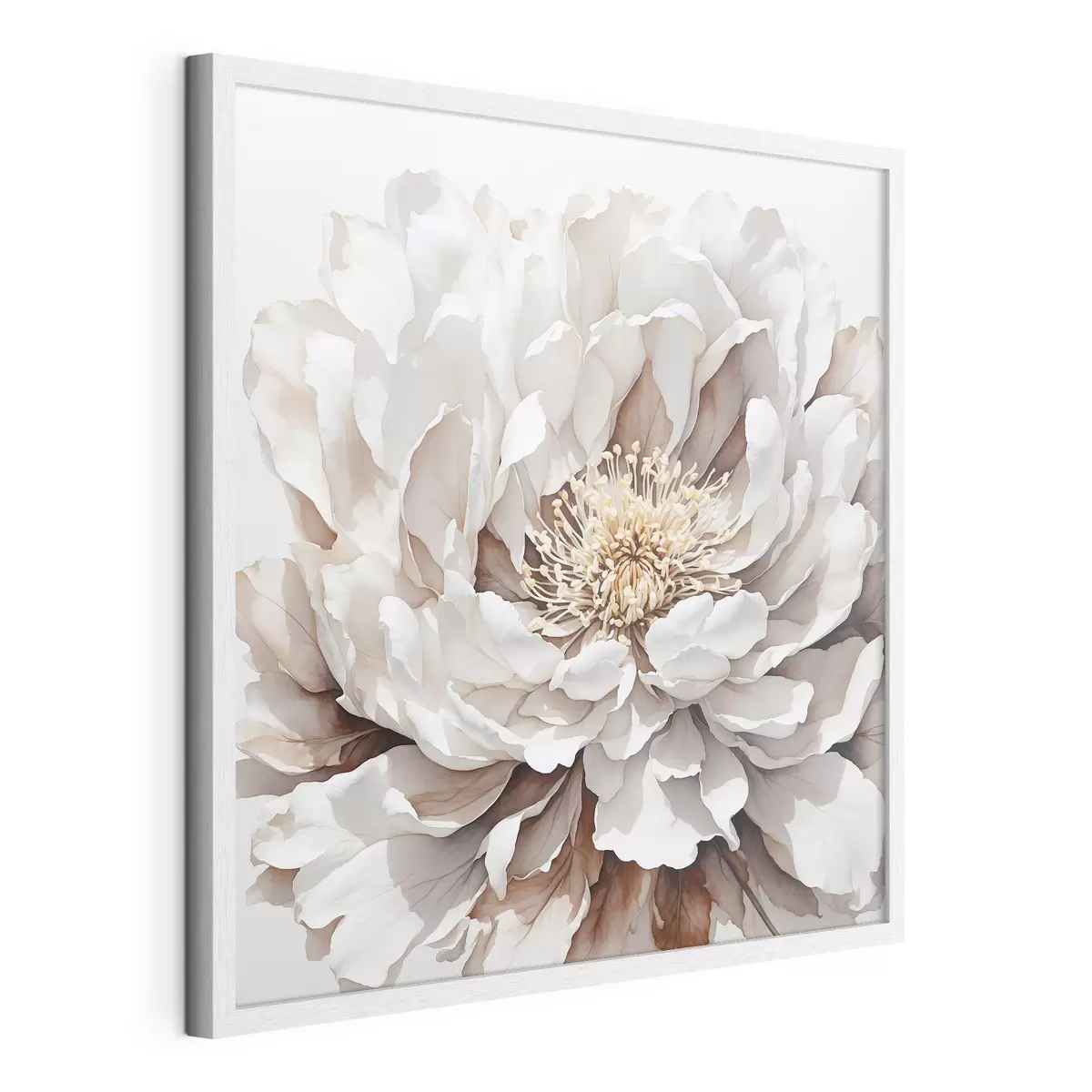 Poster Primer plano de una flor blanca f39178