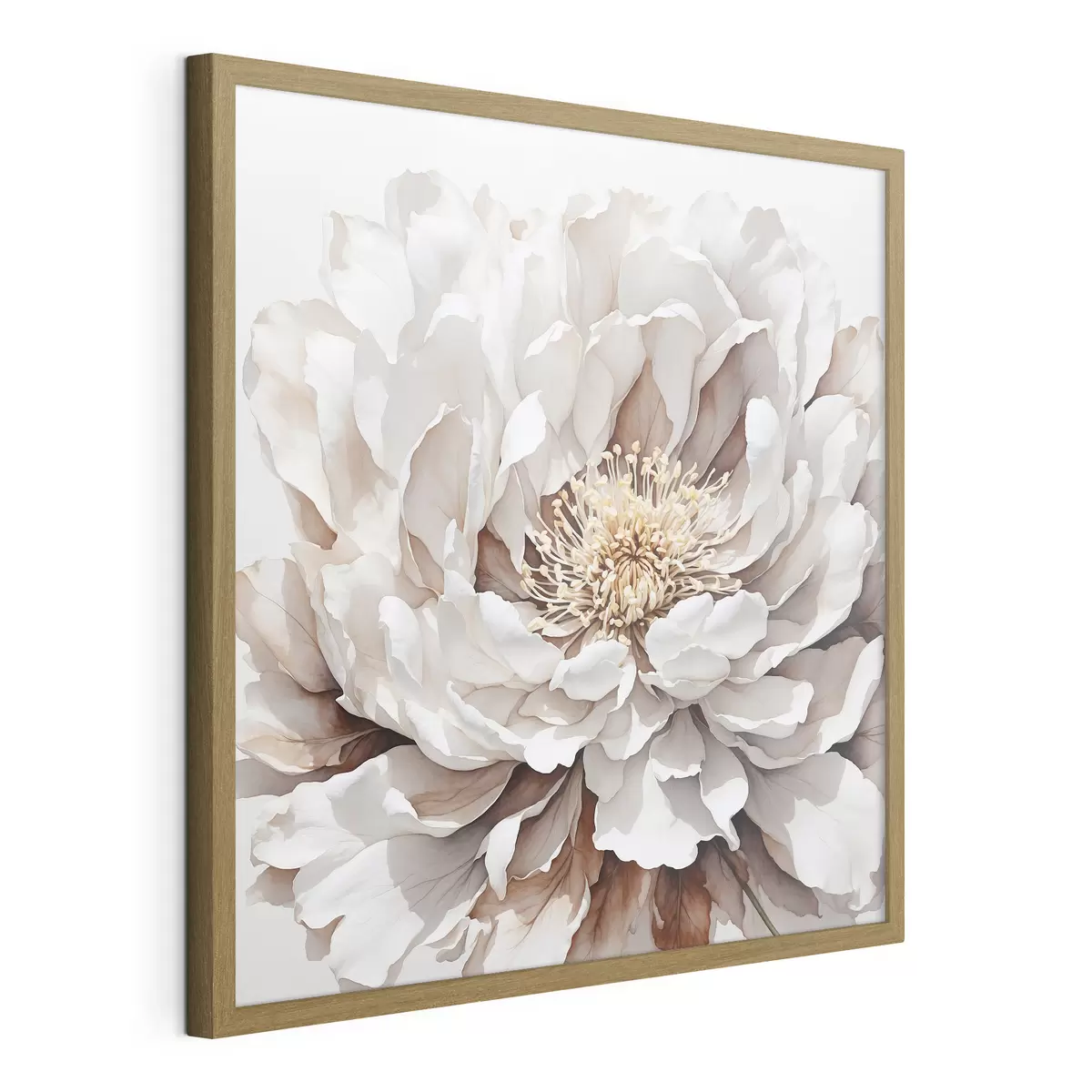 Poster Primer plano de una flor blanca f39178