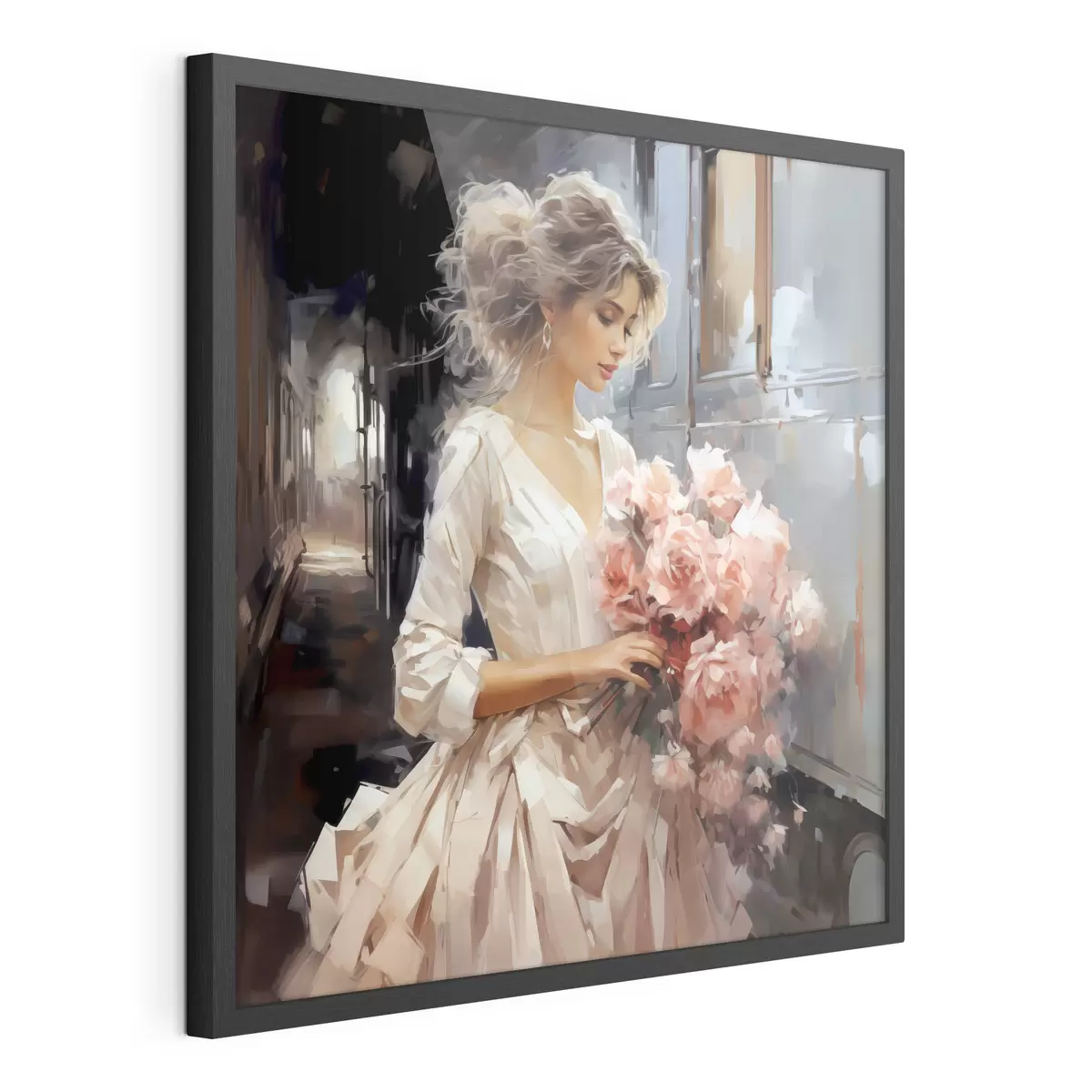 Poster Rosas y aliento f39438