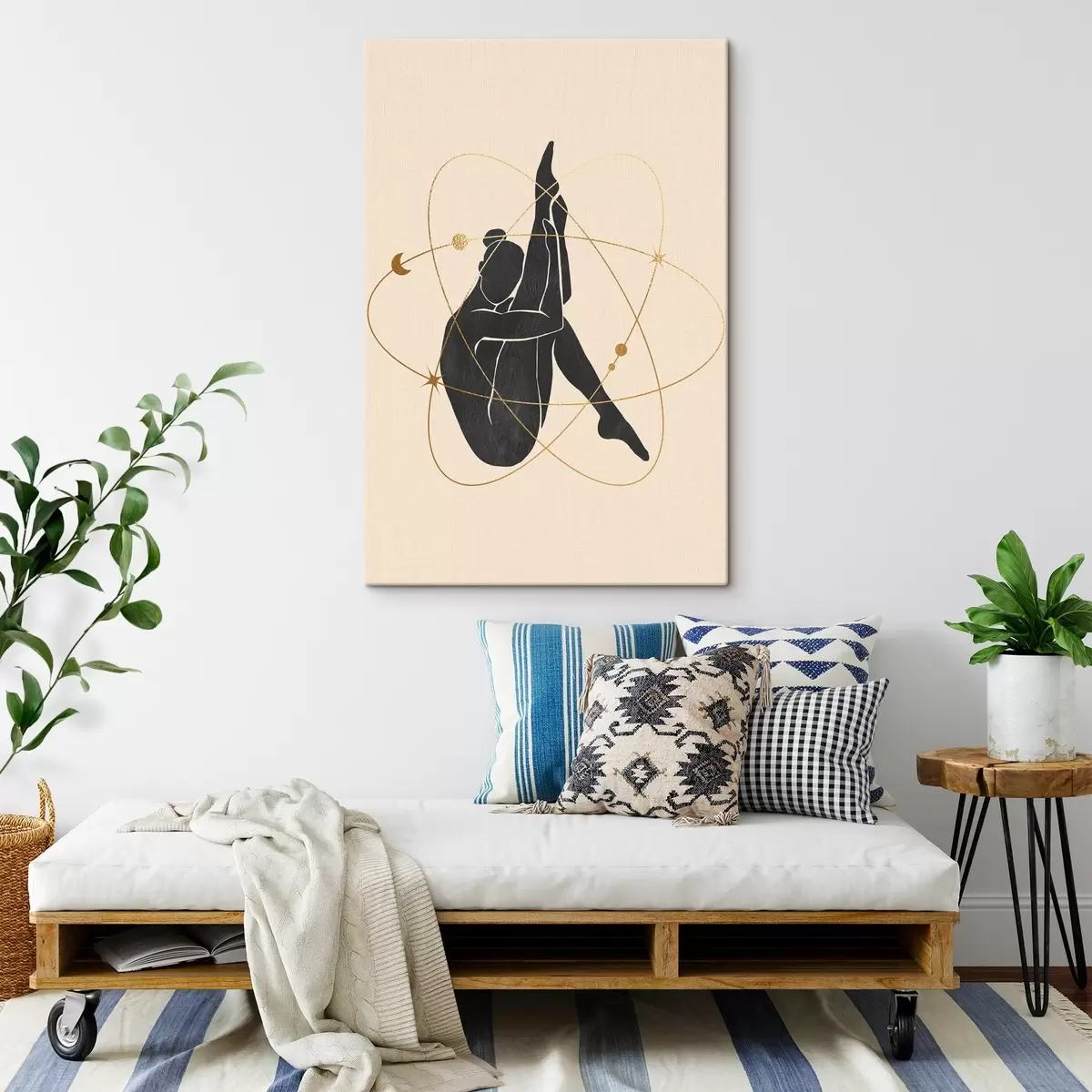 murales de pared Equilibrio celestial a través del movimiento grácil s37777