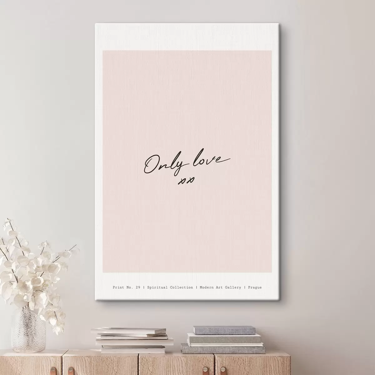 murales de pared Sólo el amor prevalece en cada momento s37924