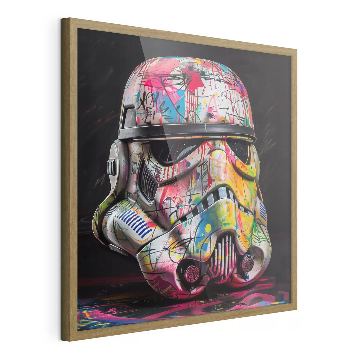 Poster Stormtrooper en colores f39453
