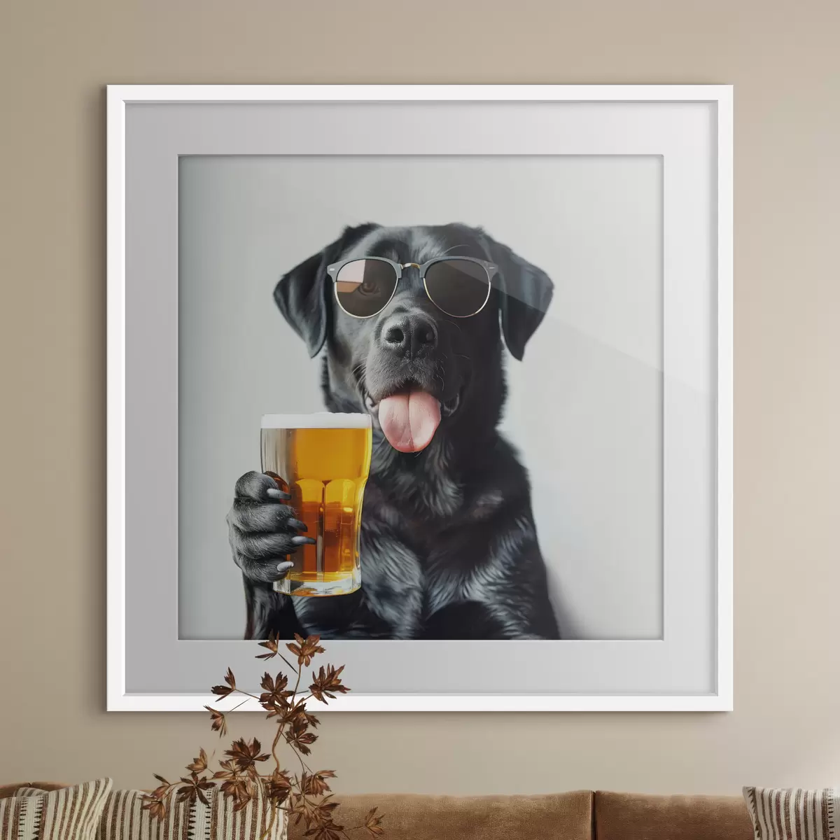 Poster Labrador de descanso f39470