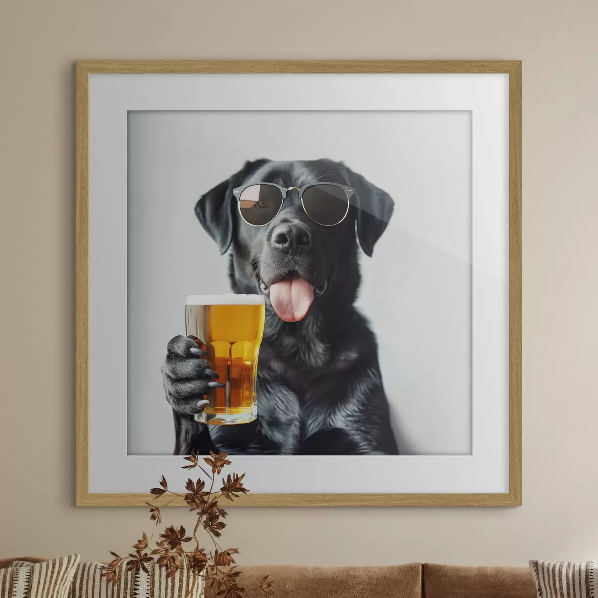 Poster Labrador de descanso f39470