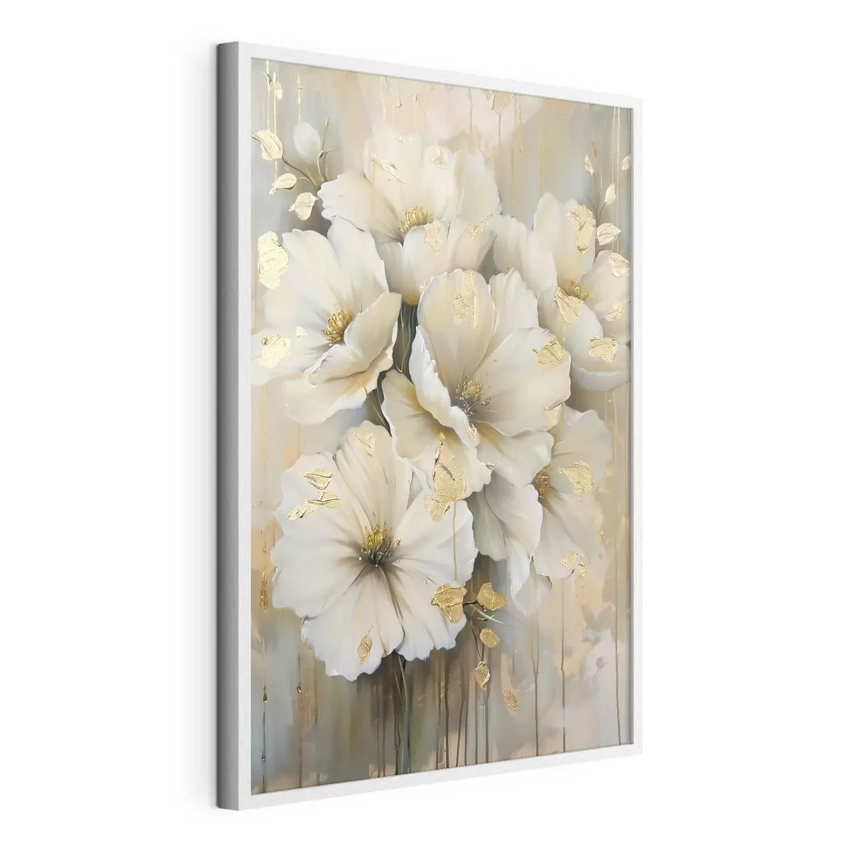 Poster Flores blancas f39555