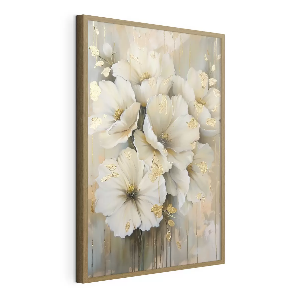 Poster Flores blancas f39555