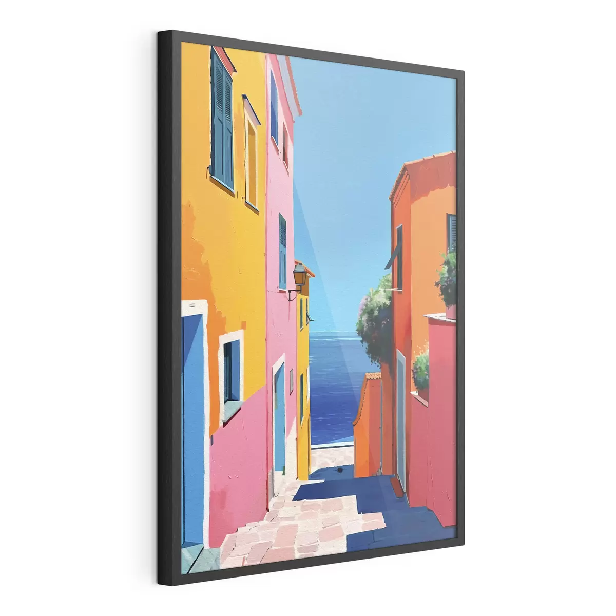 Poster Calle hacia el mar f39582