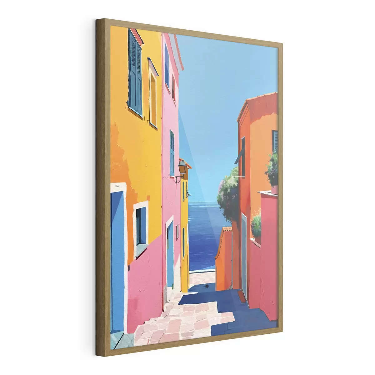 Poster Calle hacia el mar f39582