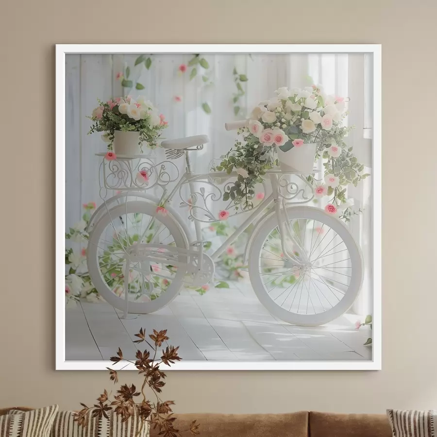 murales de pared Vacaciones en bicicleta f39243