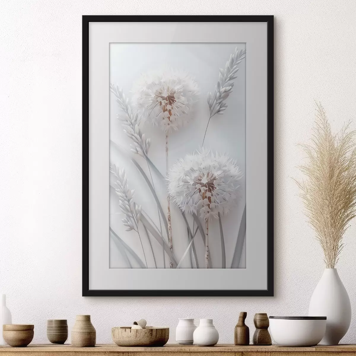 Poster Deseos en blanco f39787