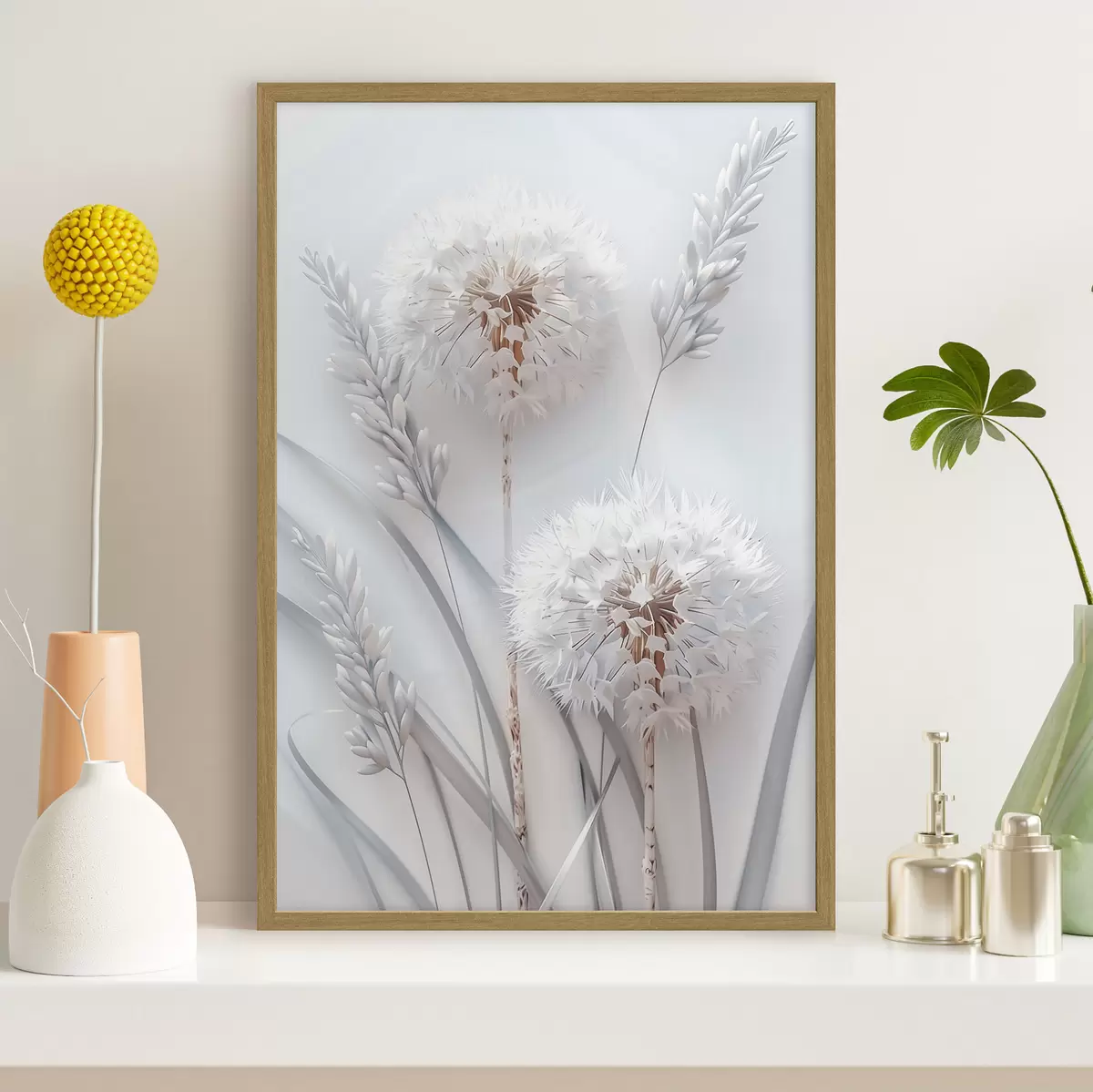 Poster Deseos en blanco f39787