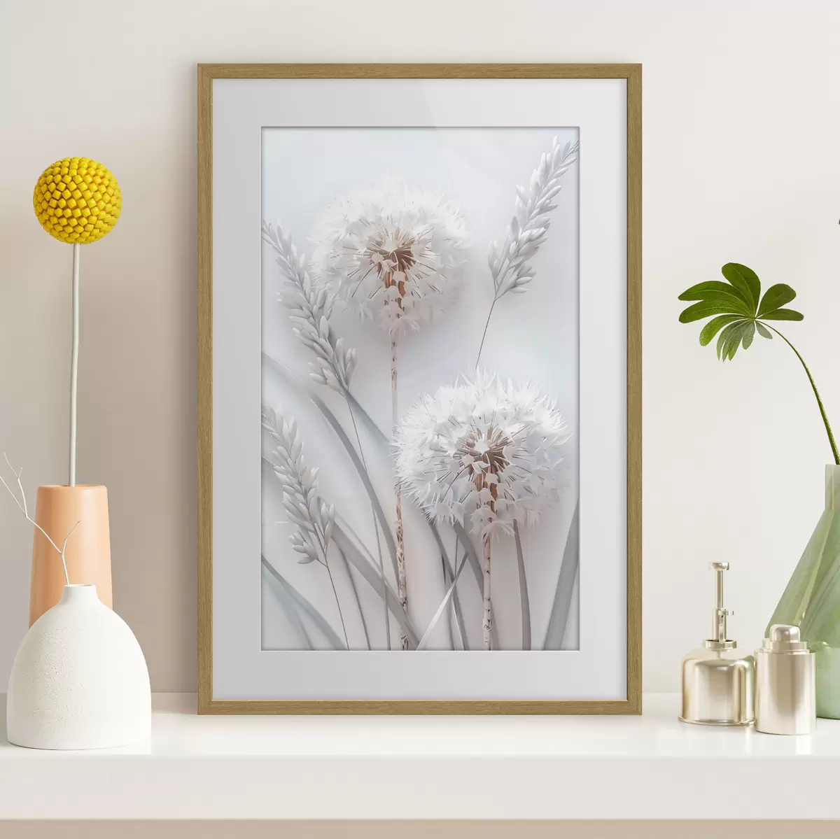 Poster Deseos en blanco f39787