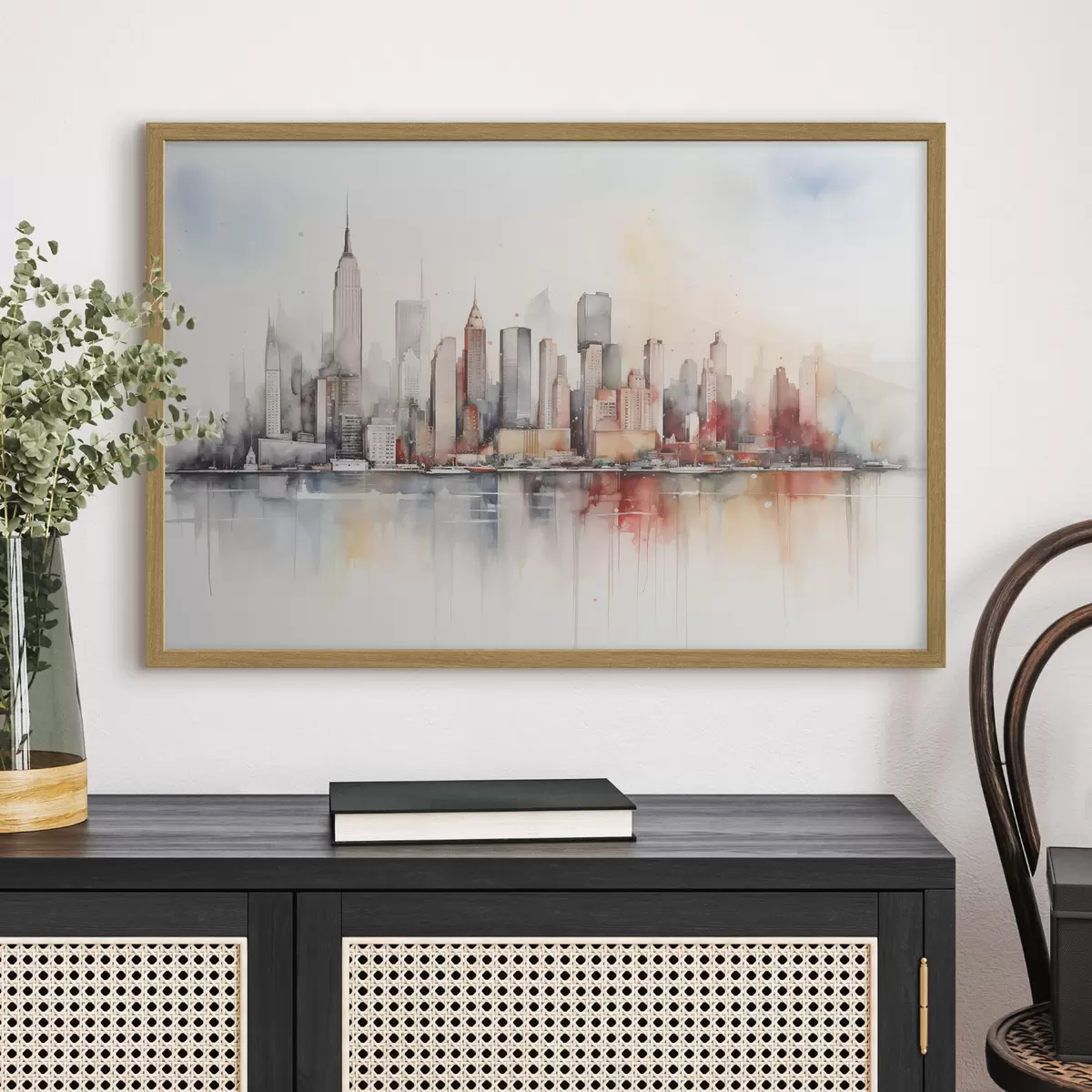 Poster Nueva York a lo lejos f39828
