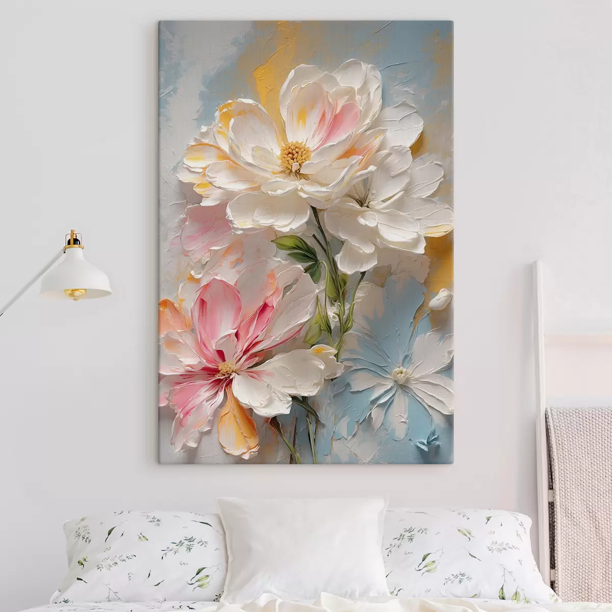 murales de pared Flores abstractas sobre fondo abstracto s39866