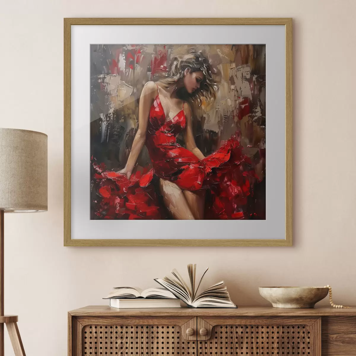Poster Seguridad en rojo f39874