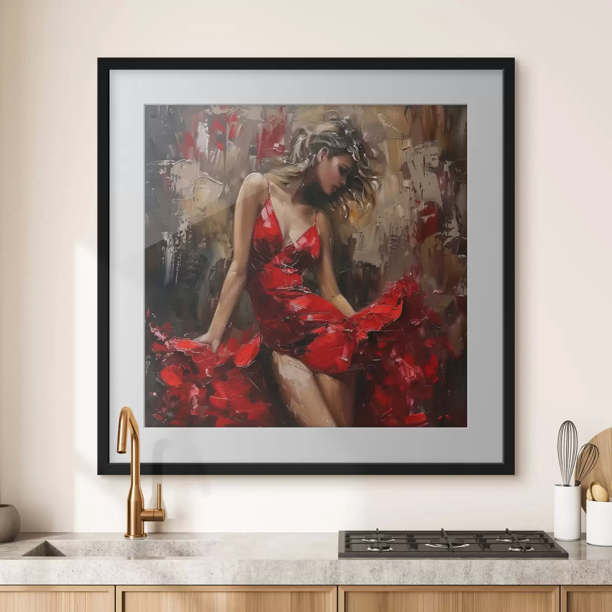 Poster Seguridad en rojo f39874