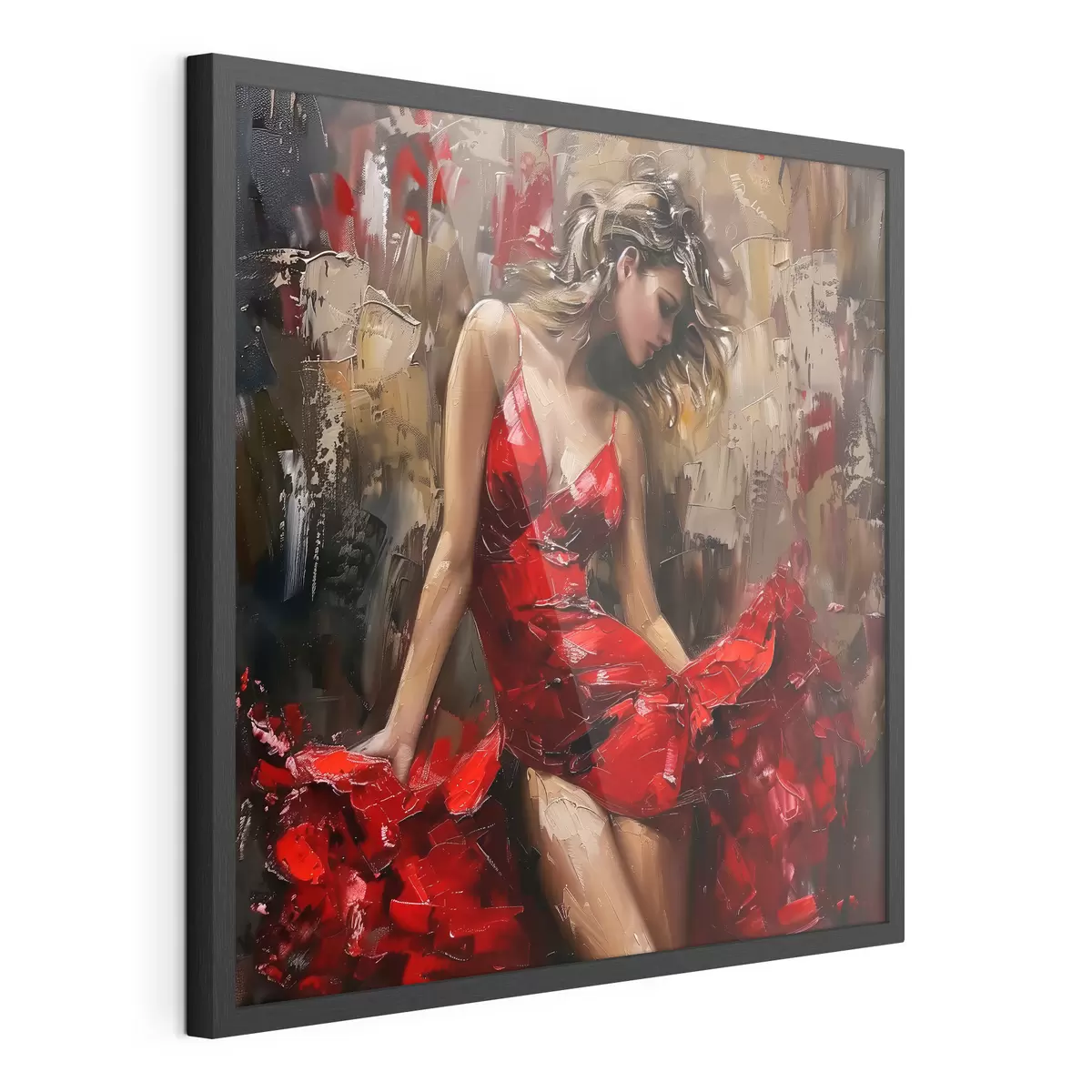 Poster Seguridad en rojo f39874