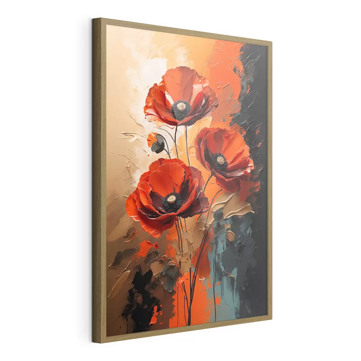Poster Las amapolas arden f39845
