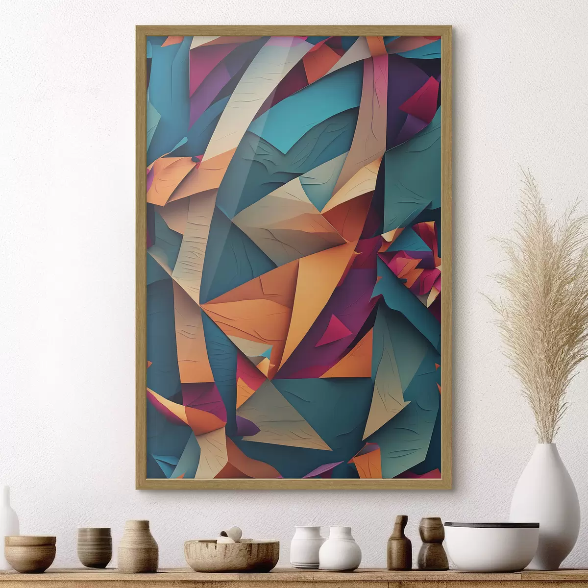 Poster Rostro de colores f39849