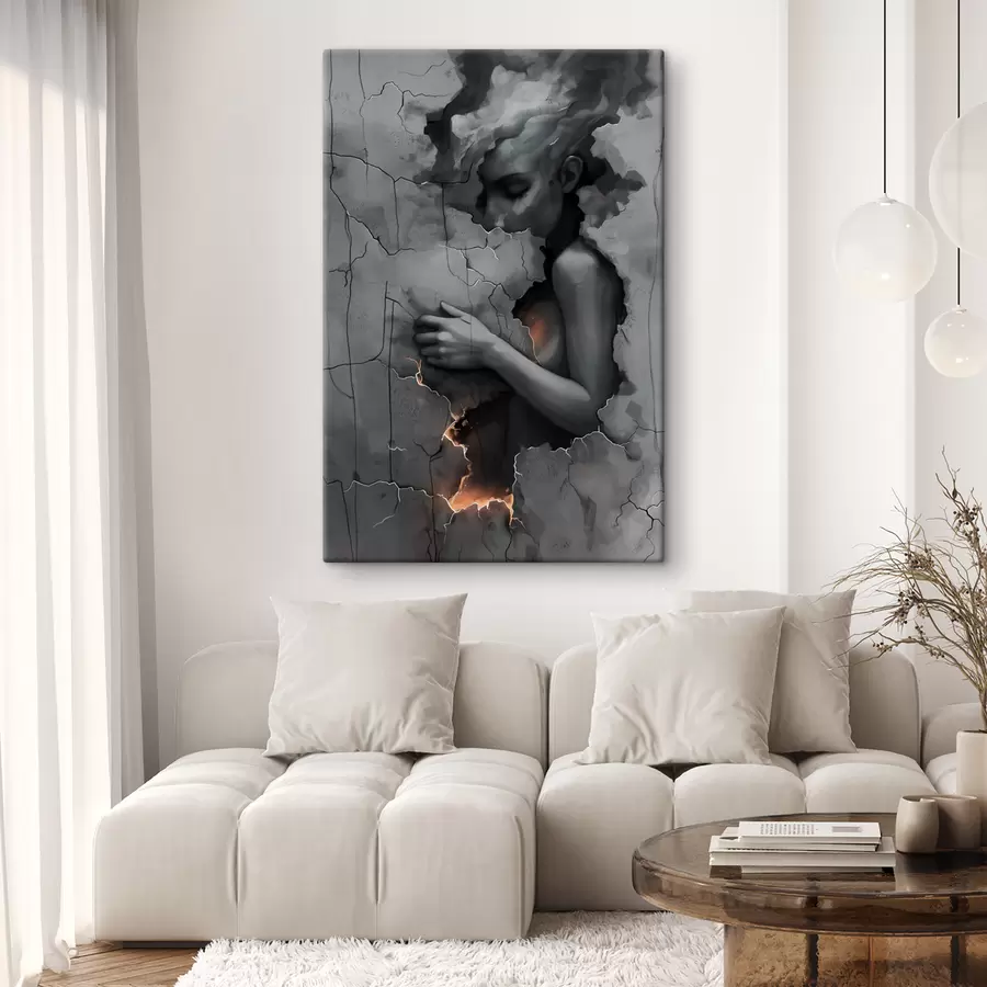 murales de pared Chica, paredes, culpa s39994