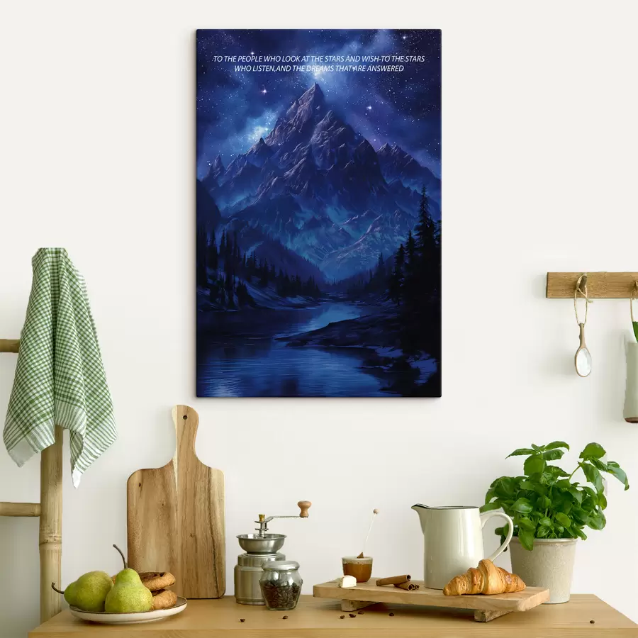 murales de pared Sueños, estrellas, velaris, morado s40009