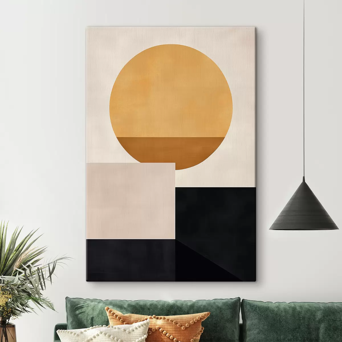 murales de pared Abstracción con formas geométricas. s39896