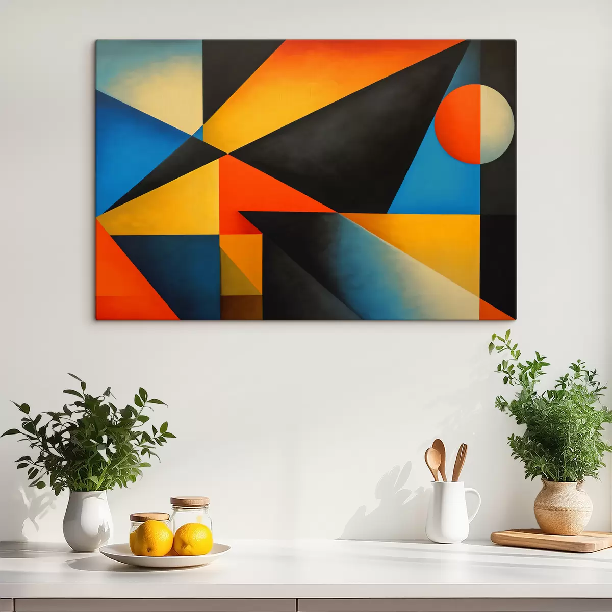 murales de pared Abstracción geométrica s40039