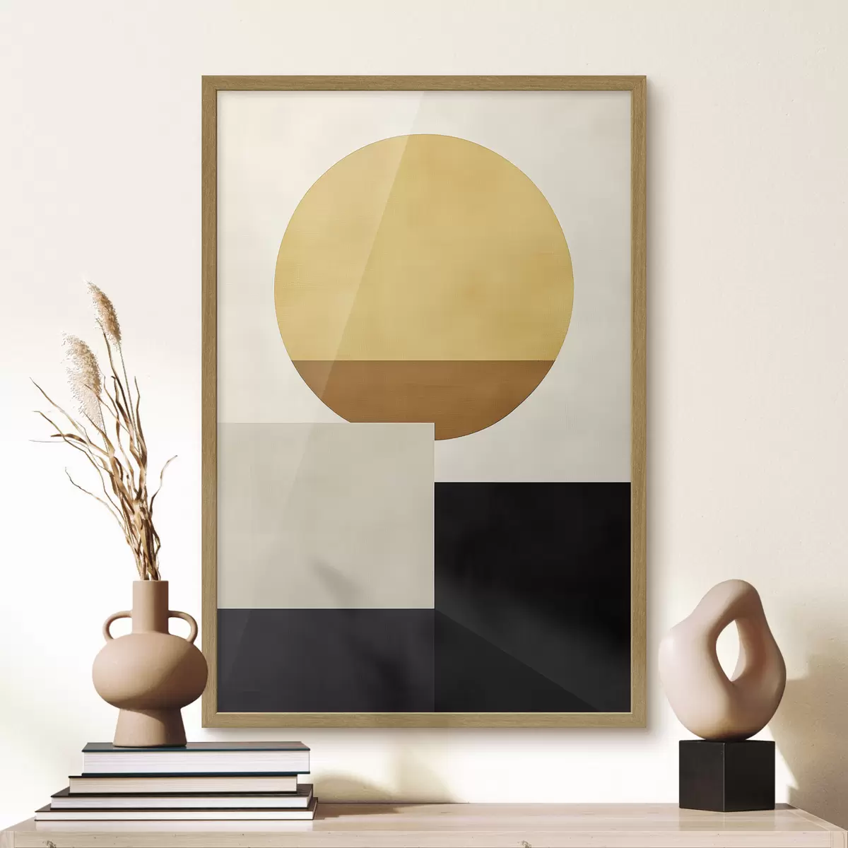 Poster Abstracción con formas geométricas f39896