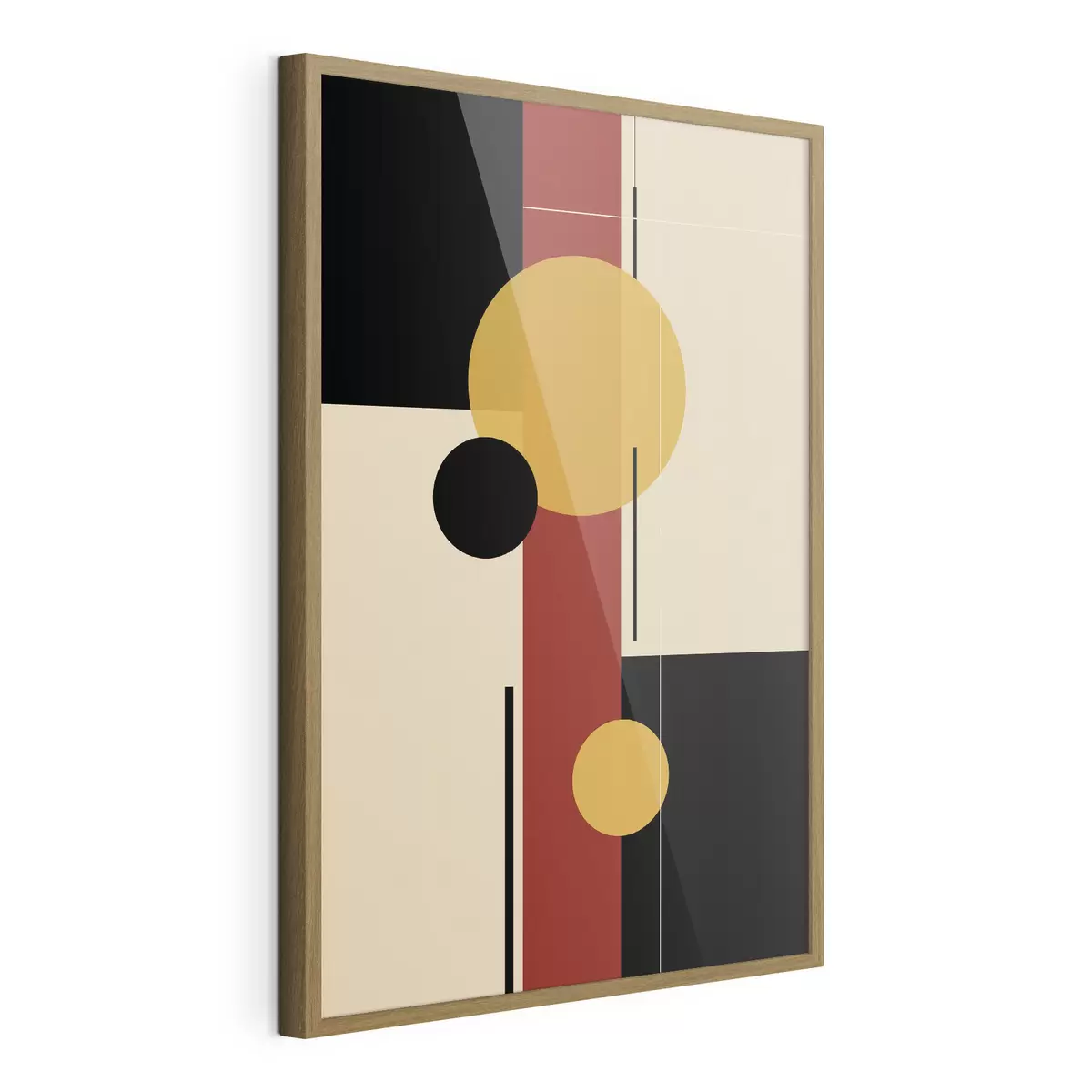 Poster Abstracción con formas geométricas f39897