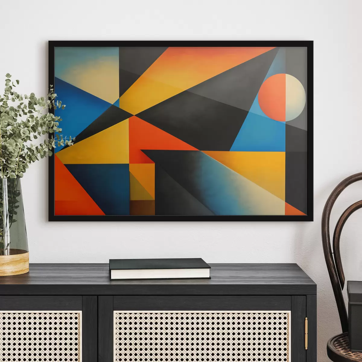 Poster Abstracción geométrica f40039