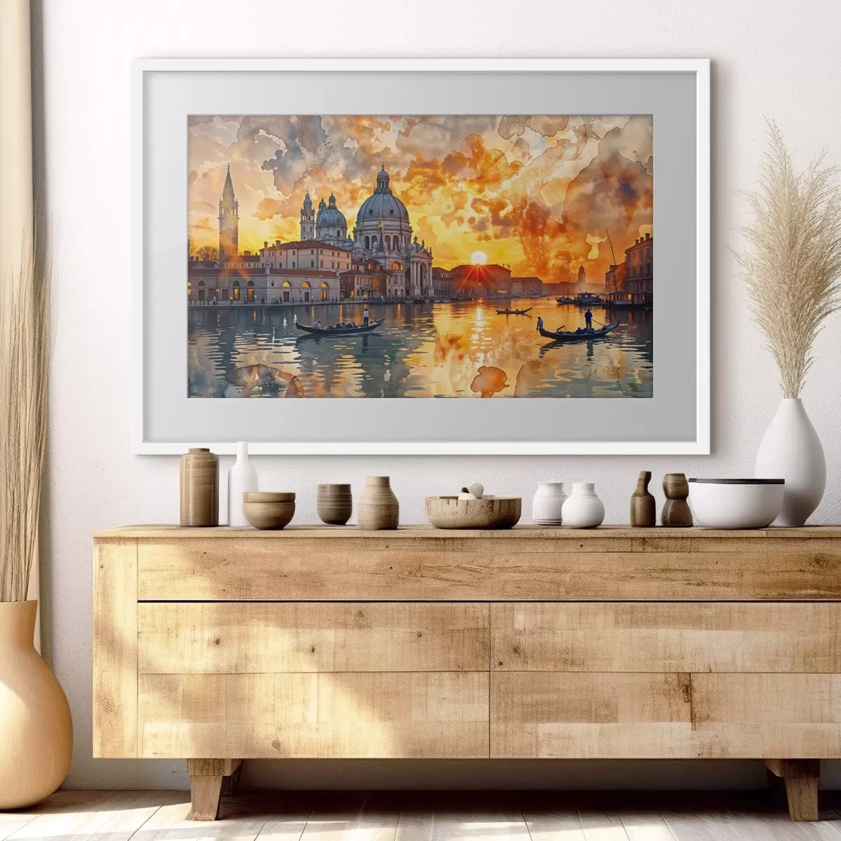 Poster Venecia al atardecer f40027