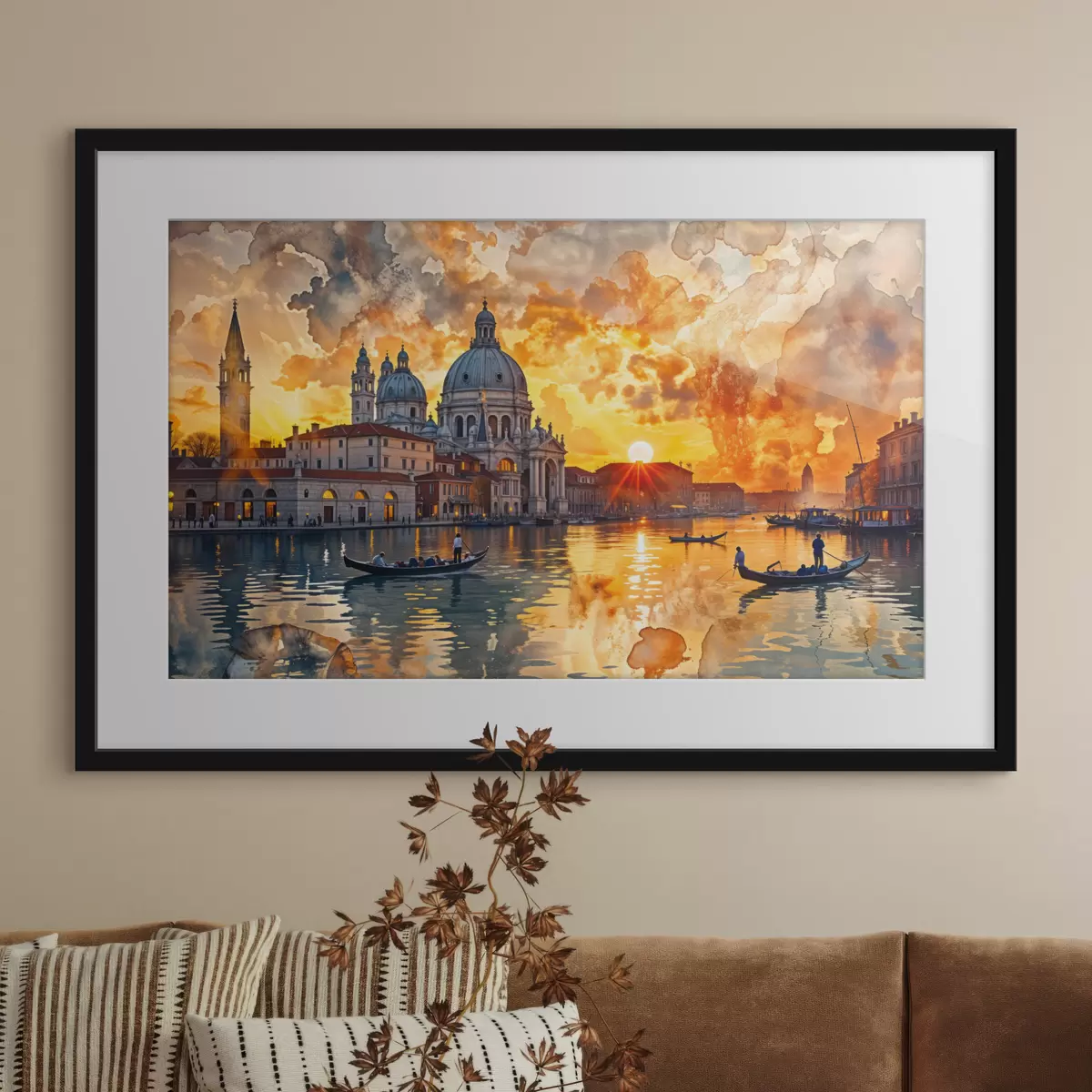 Poster Venecia al atardecer f40027