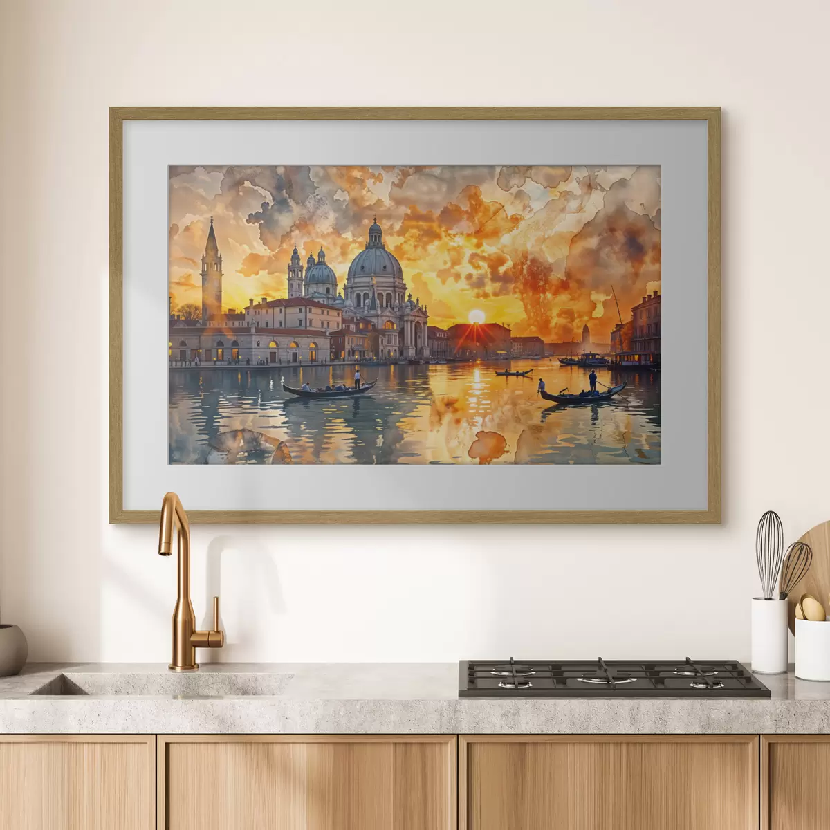 Poster Venecia al atardecer f40027